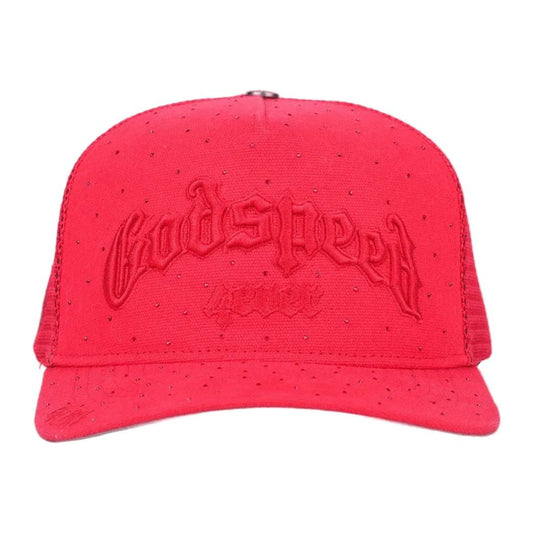 Godspeed Forever Trucker Hat VVS (Red)