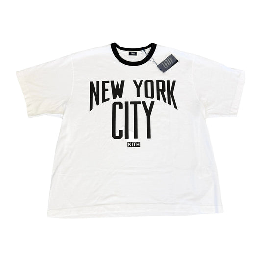 Kith New York City Alex Boxy Tee 'White'