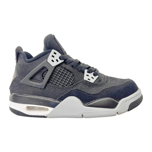 Jordan 4 Retro Black Canvas (GS) (Pre-Owned)