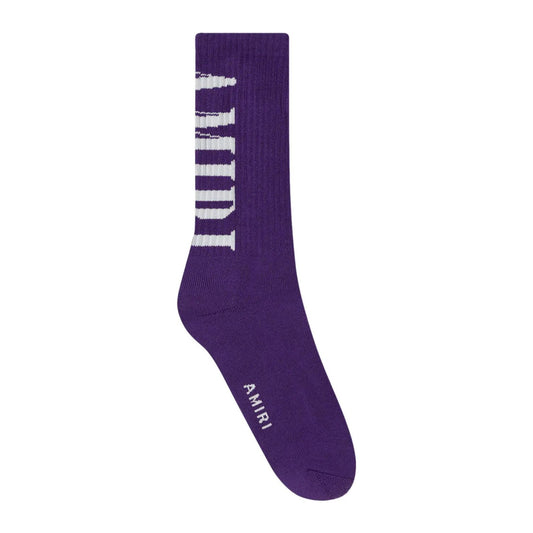 Amiri Core Logo Sock 'Purple'