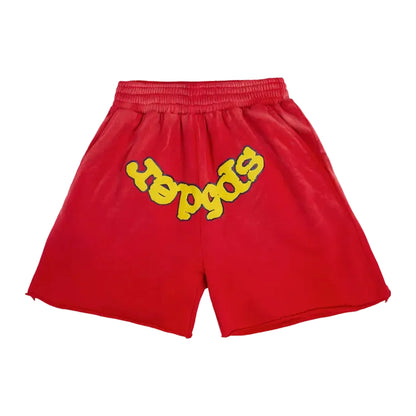 Sp5der Og Logo Sweatshort 'Red'