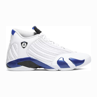 Jordan 14 Retro White Hyper Royal
