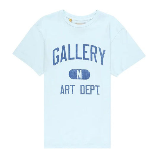 Gallery Dept. Art Dept Tee 'Light Blue/White'
