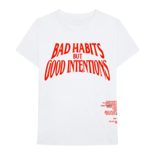 Nav x Vlone Bad Habits Tee 'White'