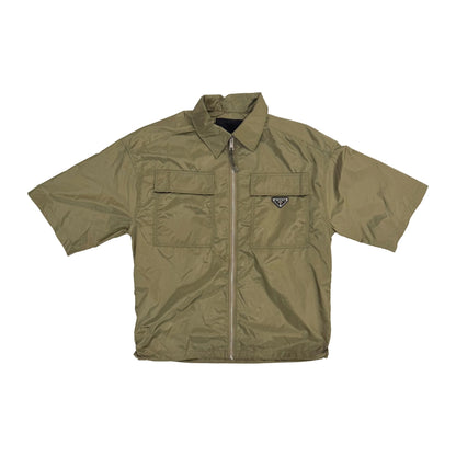 Prada Short-Sleeve Re-Nylon Shirt (Pre-Owned)
