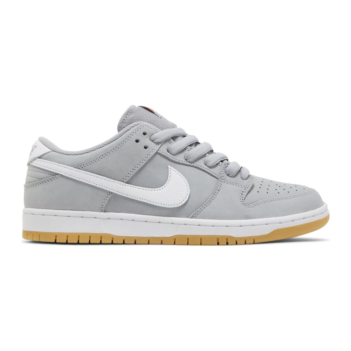 Nike SB Dunk Low Pro ISO Orange Label Wolf Grey Gum