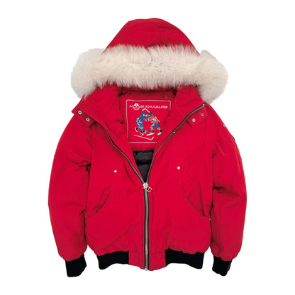 Moose Knuckles Kids Balistic Bomber Zip-Up Fur Jacket (Pre-Owned)