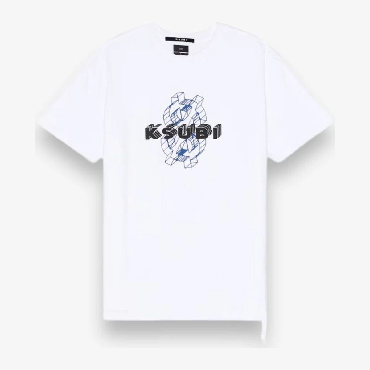 Ksubi Holograph Biggie SS Tee 'Tru White'