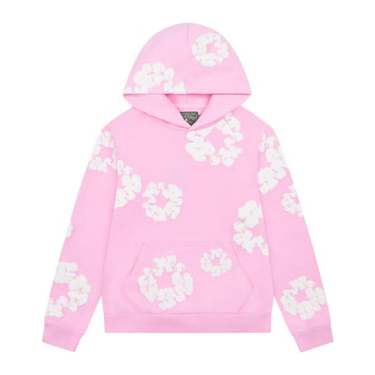 Denim Tears The Cotton Wreath Hoodie 'Powder Pink'