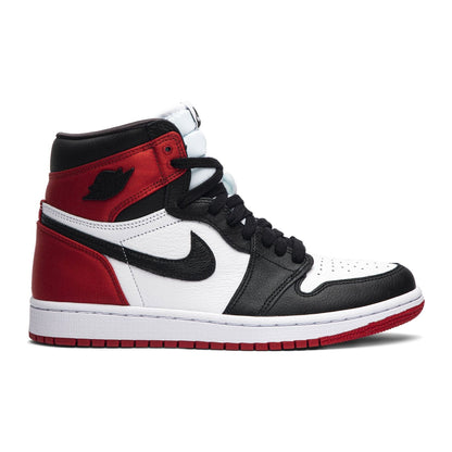 Jordan 1 Retro High Satin Black Toe (Women's)