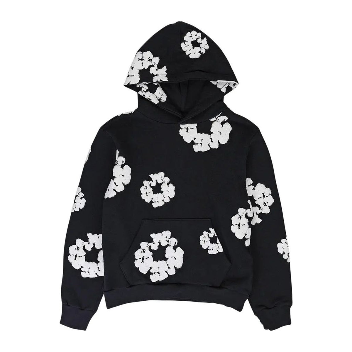 Denim Tears Wreath Hoodie 'Black'