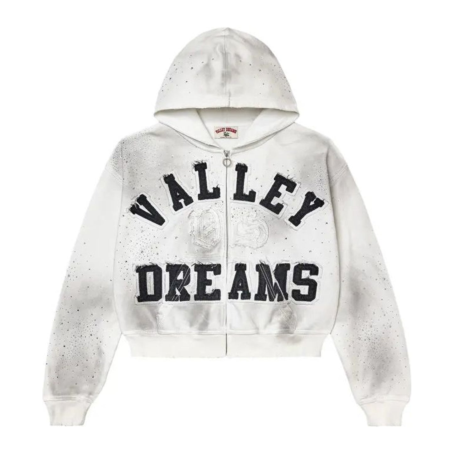 Vale Forever Classico Zip Up Hoodie 'White'