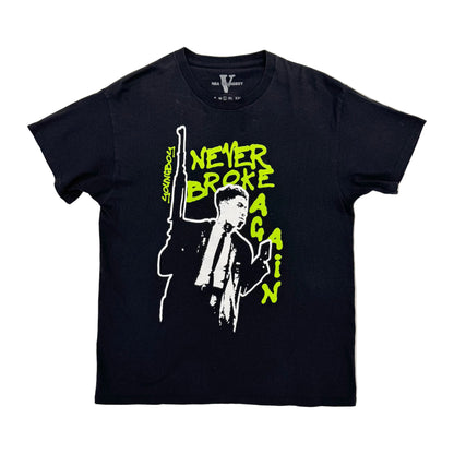 Vlone x NBA YoungBoy T-Shirt 'Black/Green' (Pre-owned)