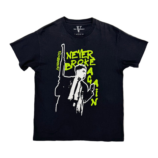 Vlone x NBA YoungBoy T-Shirt 'Black/Green' (Pre-owned)