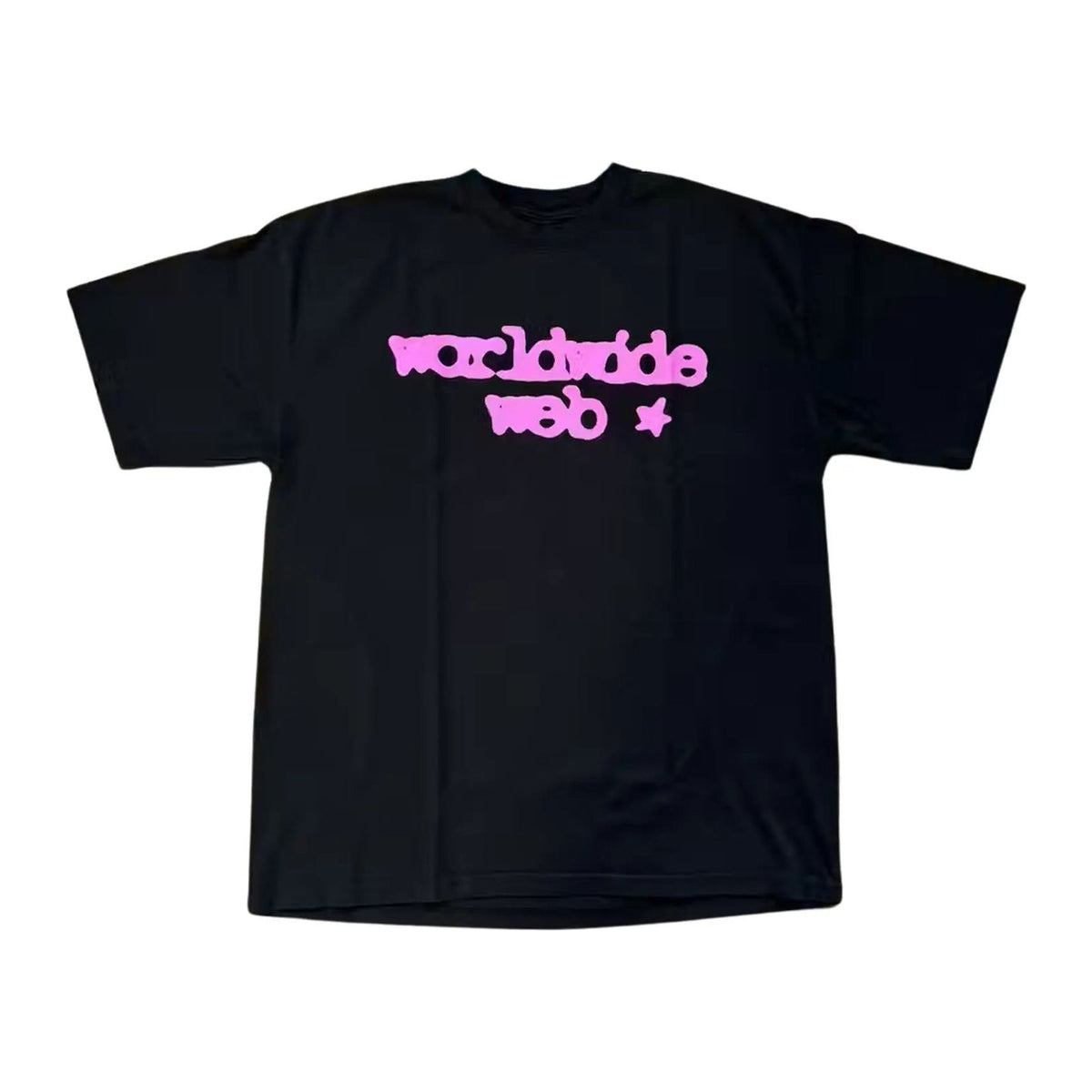 Sp5der Web Tee 'Black/Pink'