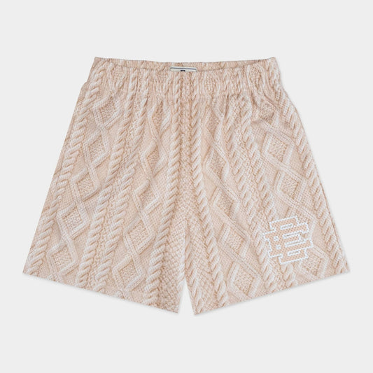 Eric Emanuel Basic Shorts 'Ivory Cable'