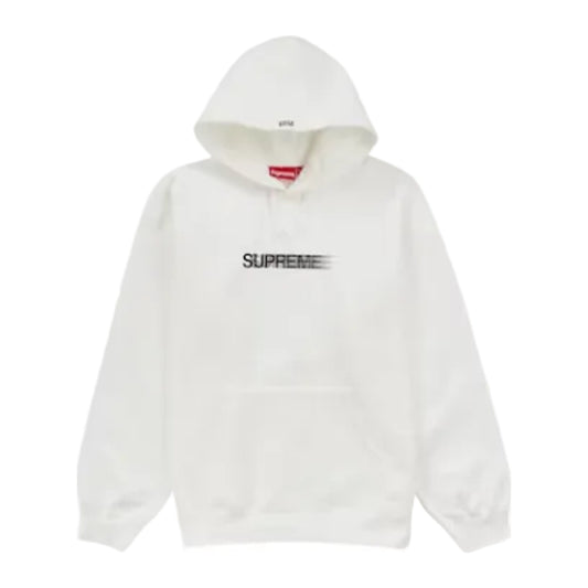 Supreme Motion Logo Hooded Sweatshirt (SS23) 'White'