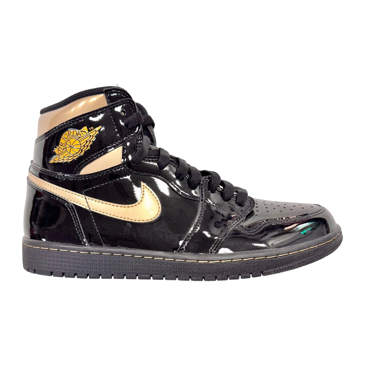 Jordan 1 Retro High Black Metallic Gold (2020 (Pre-Owned)