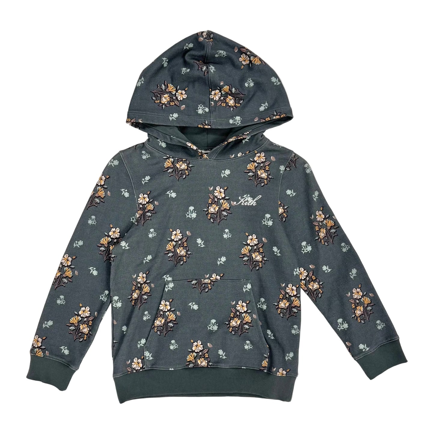 Kith Kids Begonia Floral Williams I!I Hoodie 'Stadium'