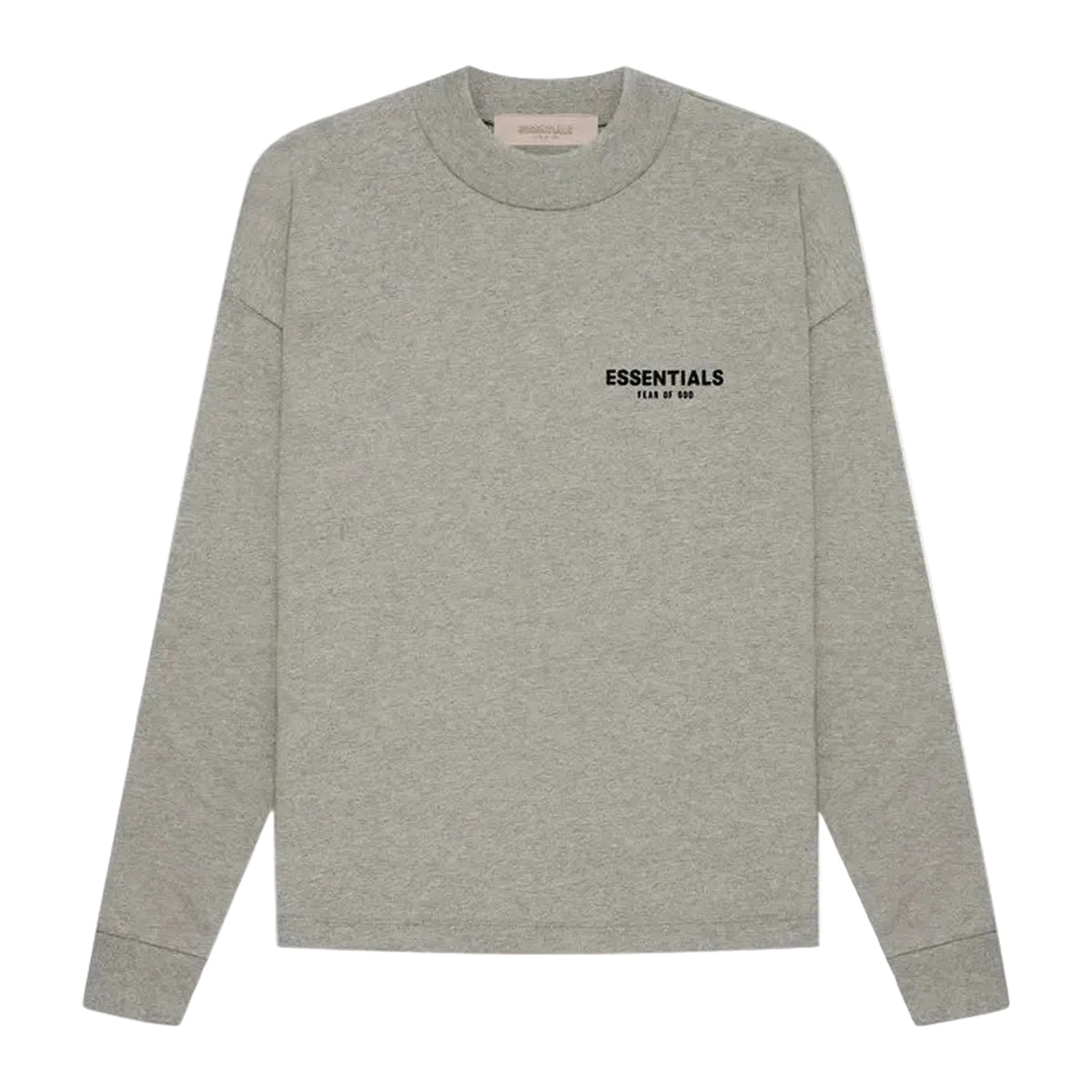 Fear of God Essentials Long-Sleeve Tee 'Dark Oatmeal'