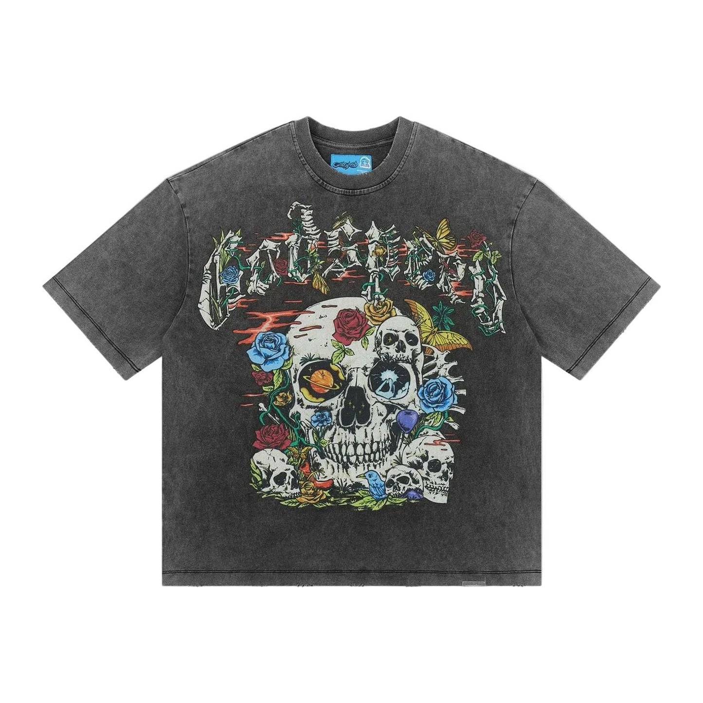 Godspeed Cosmic Remains T-shirt NG 'Grey Wash'