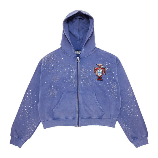 Vale Forever Sea Cluster Zip Up 'Light Blue'