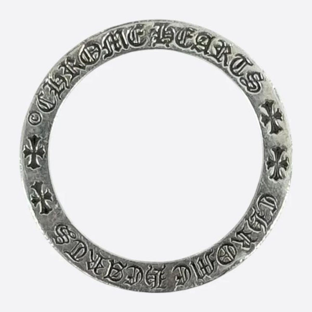 Chrome Hearts Silver Las Vegas Spacer Ring