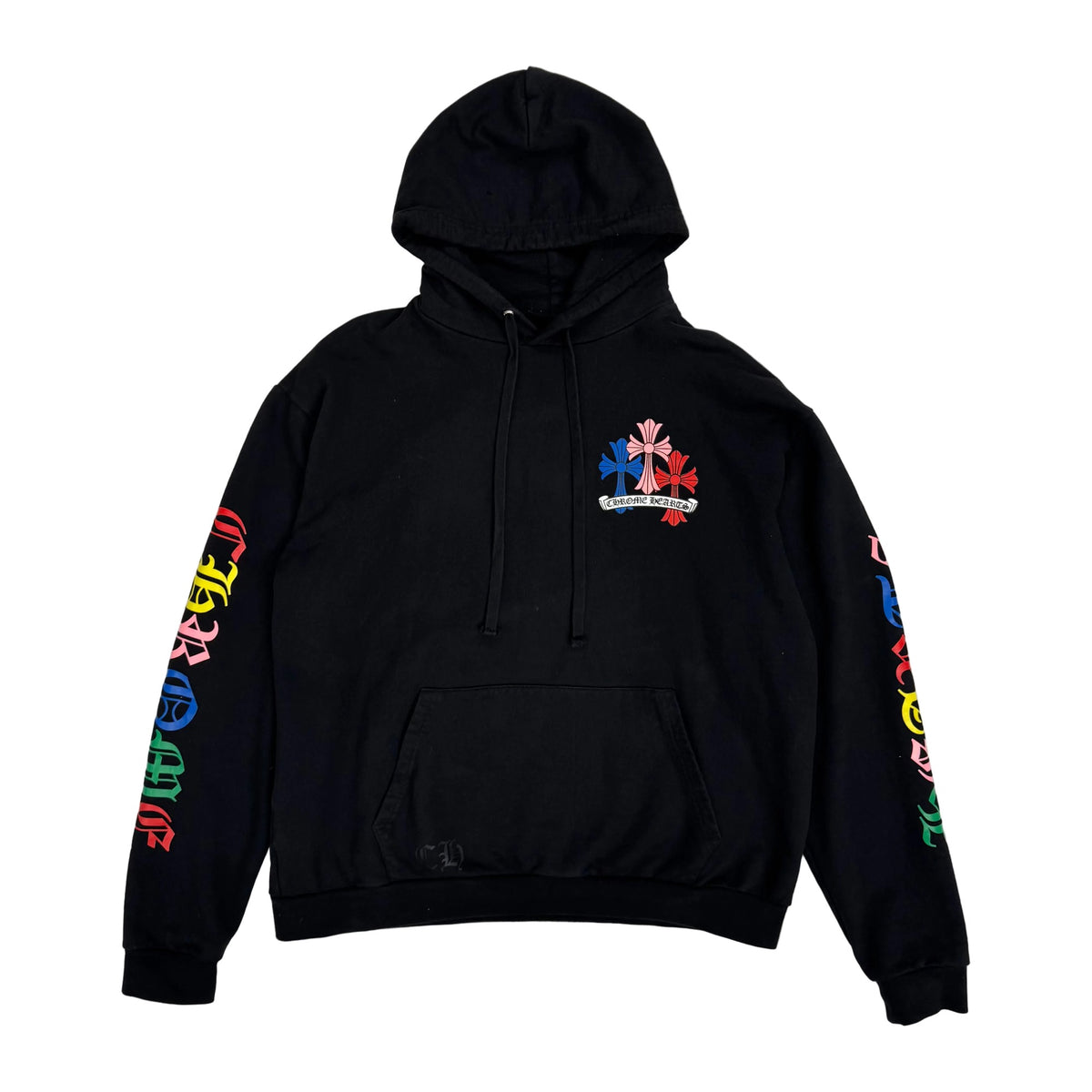 Chrome Hearts Multi Color Cross Cemetery Hoodie (Pre-Owned)