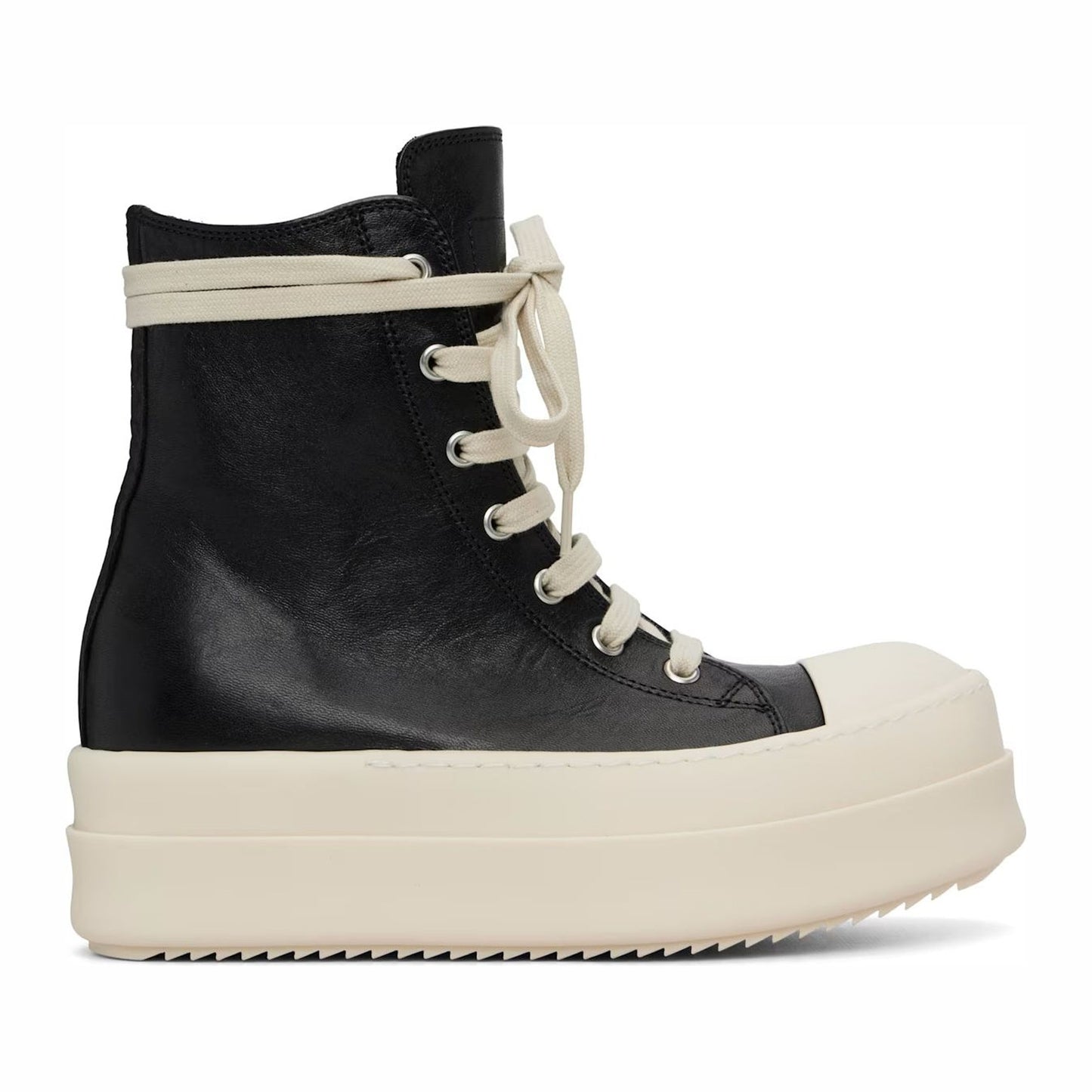 Rick Owens Black Temple Mega Bumper Sneakers