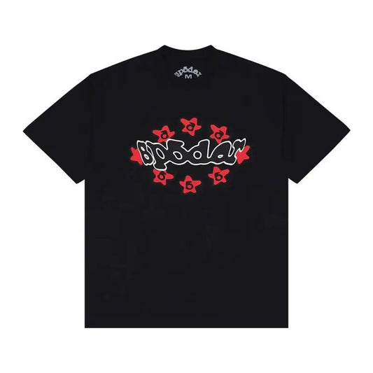 Sp5der Warped Tee 'Black'