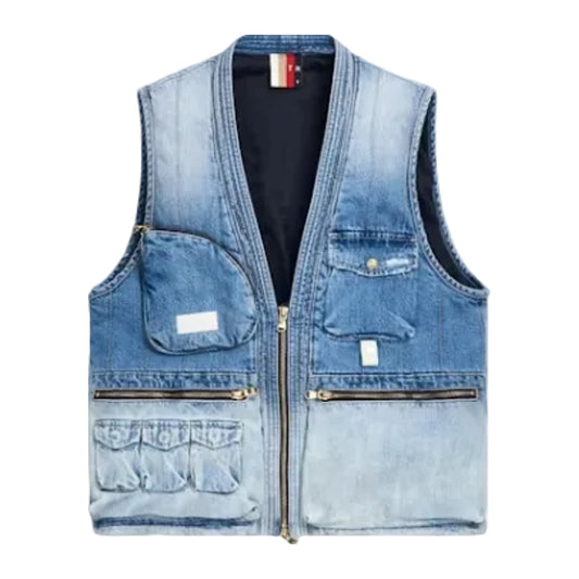Kith Denim Quilted Tactical Vest