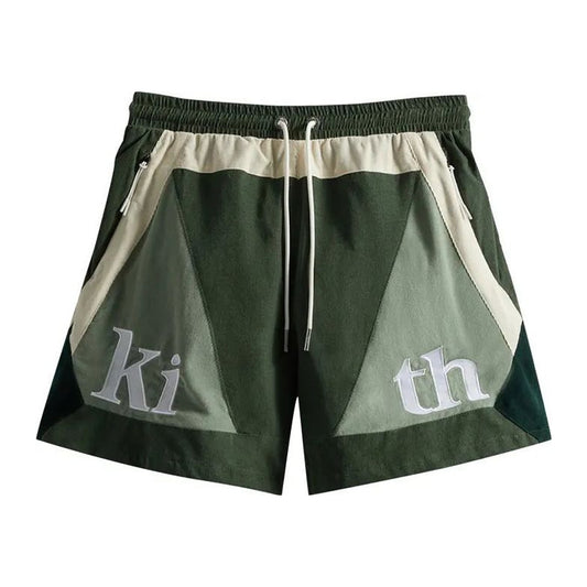 Kith Mixed Micro Cord Turbo Shorts 'Court'