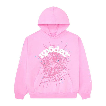 Sp5der OG Web Hoodie 'Pink'