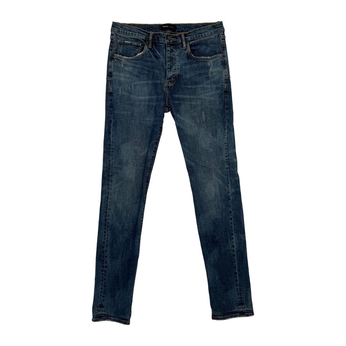 Purple Skinny Jeans 'blue indigo wash' (Pre-Owned)