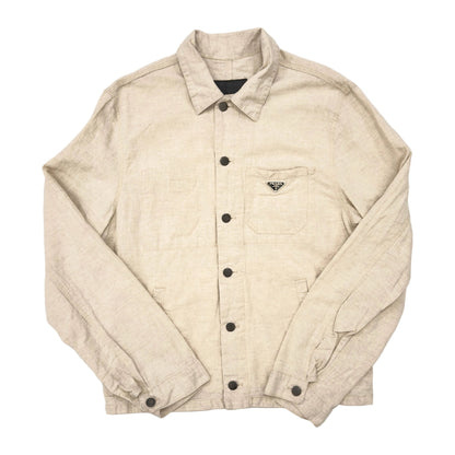 Prada Linen Vest (Pre-Owned)