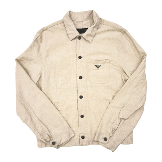 Prada Linen Vest (Pre-Owned)