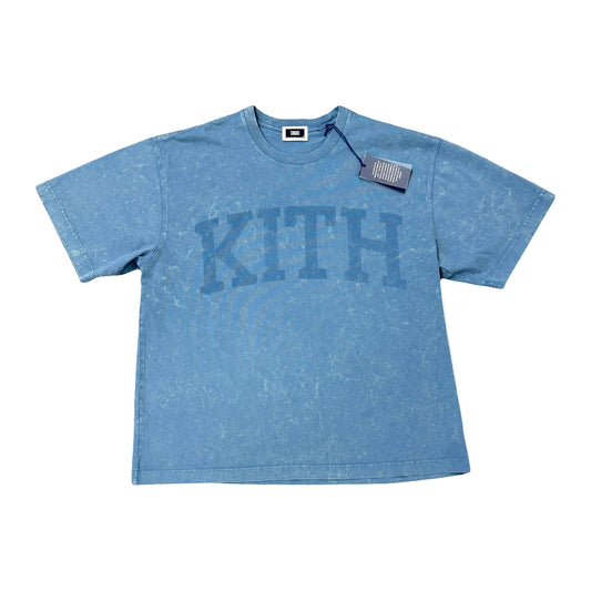 Kith Collegiate Vintage Alex Boxy Tee 'Blue'