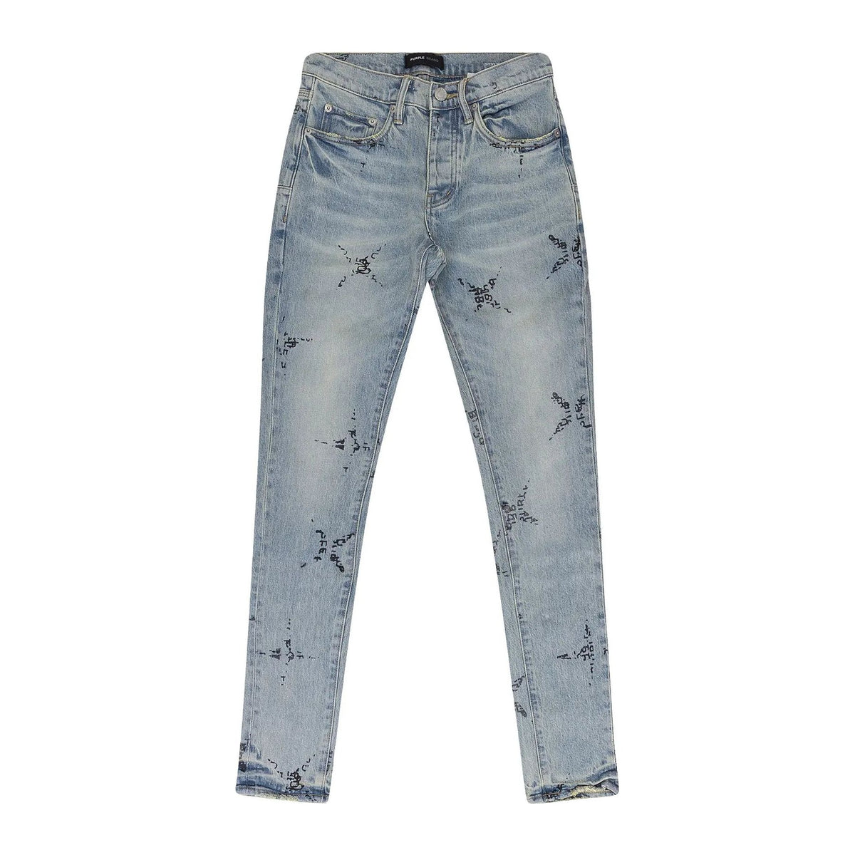 Purple Brand Star Monogram P001 Skinny Jeans 'Blue'