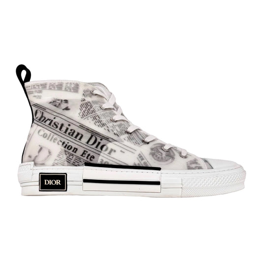 Dior B23 High Top Daniel Arsham Newspaper (Pre-Owned)