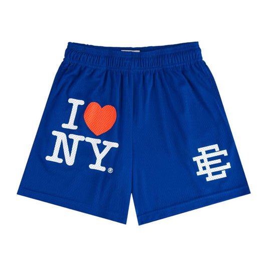 Eric Emanuel EE I Love New York Short 'Royal Blue/White'