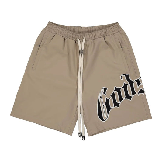 Godspeed OG Logo Nylon Shorts 'Sand'