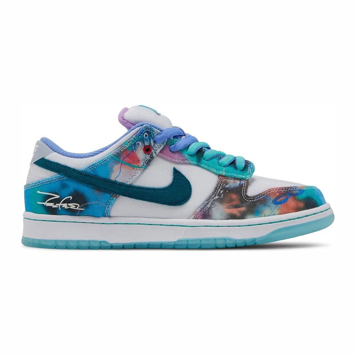 Nike SB Dunk Low Futura Laboratories Blanqueado Aqua