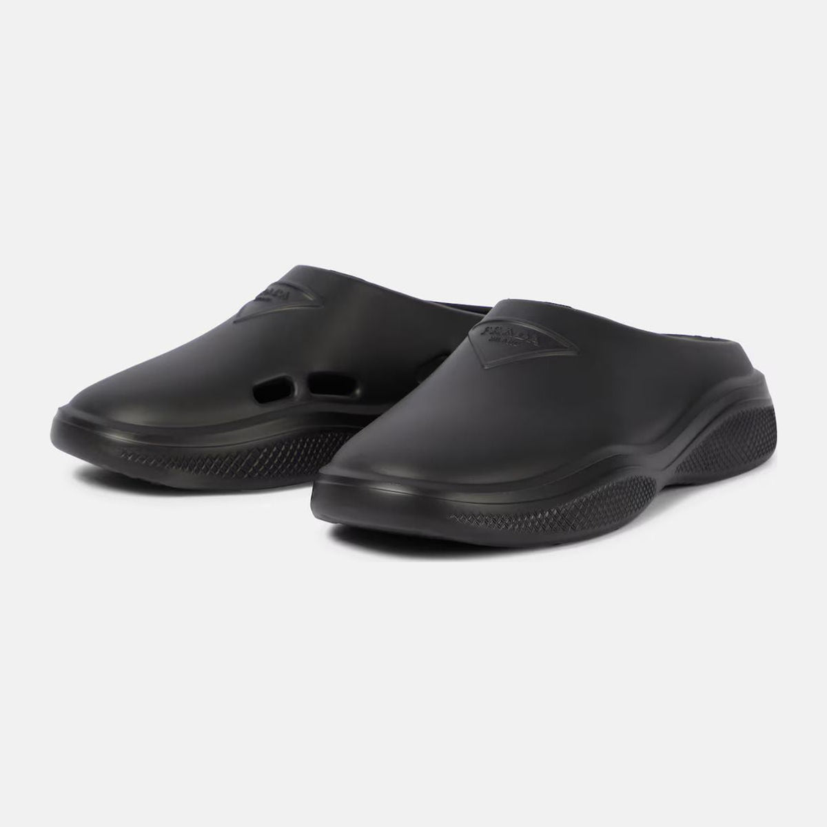Prada Foam Rubber Mule 'Black'