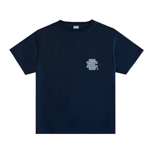 Erick Emanuel EE Basic/Core T-Shirt 'Navy/Grey'
