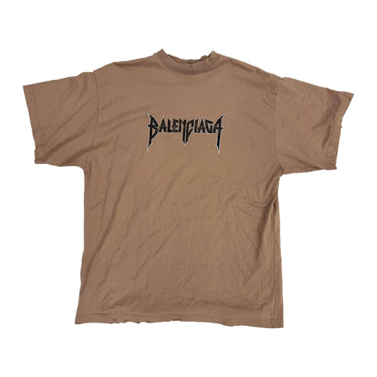 Balenciaga Metal Logo T-Shirt (Pre-Owned)