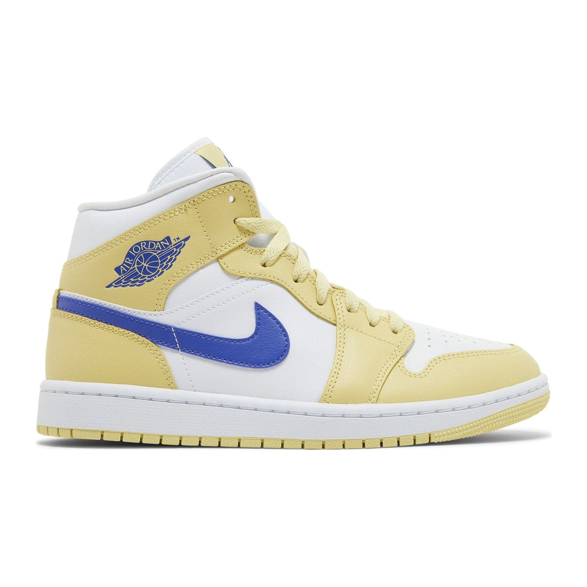 Jordan 1 Mid Lemon Wash Lapis (Women's)
