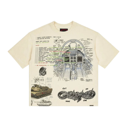 Godspeed Art Of War T-shirt (Bone)
