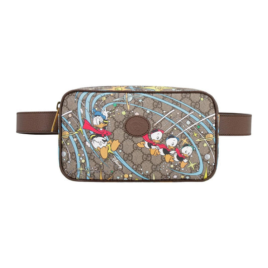 Supreme Gucci x Disney Donald Duck GG Belt Bag Beige/Ebony