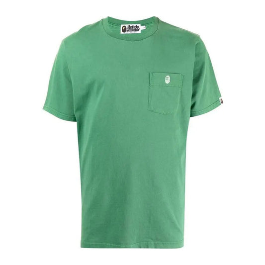 Bape plain pocket t-shirt 'Green'