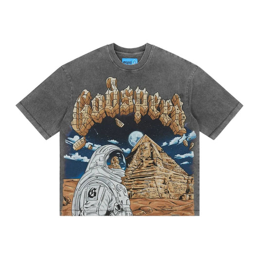 Godspeed Sphinx Guardian T-shirt NG 'Grey Wash'